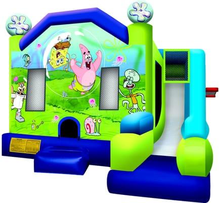 Spnge Bob Square Pants combo unit with dry slide