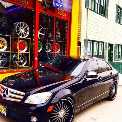 Mercedes C class 20" rims