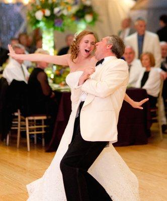 Father-Daughter Dance to "Sweet Child of Mine", destination wedding!