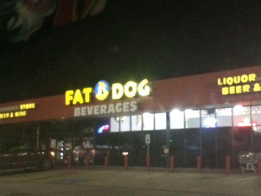 Fat dogs liquor store