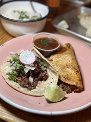 Suadero Taco & Quesabirria Taco