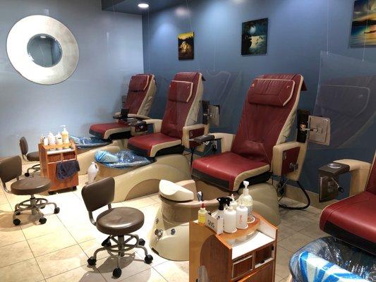 Pedicure chairs