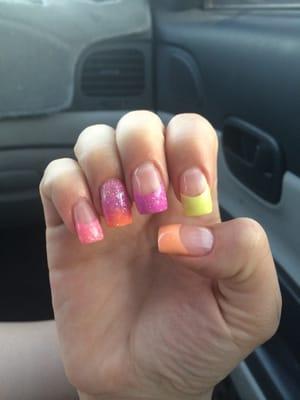 Cute and colorful for summer! ;)