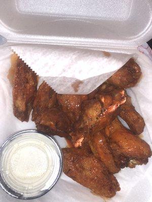 Buffalo chicken wings