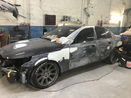 BMW 530 - Before Major body work