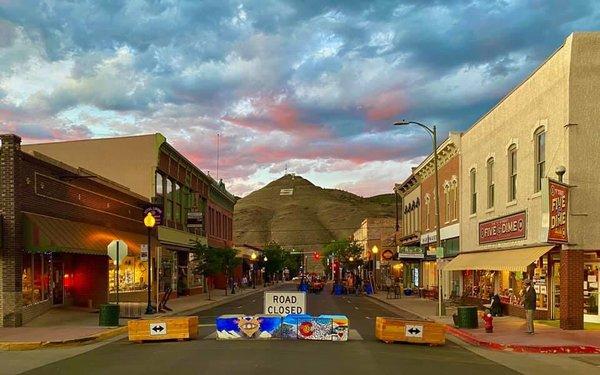 Downtown main street Salida Colorado