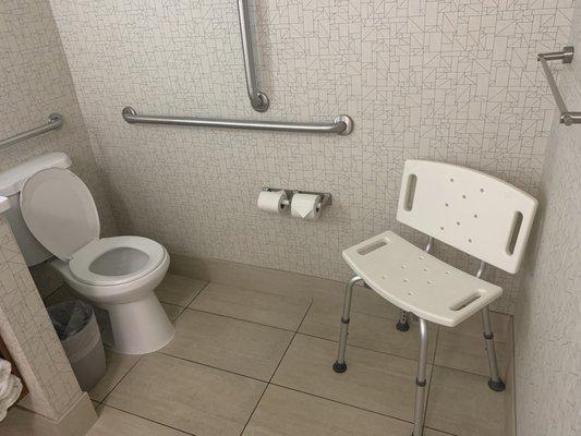 Accessible bathroom.