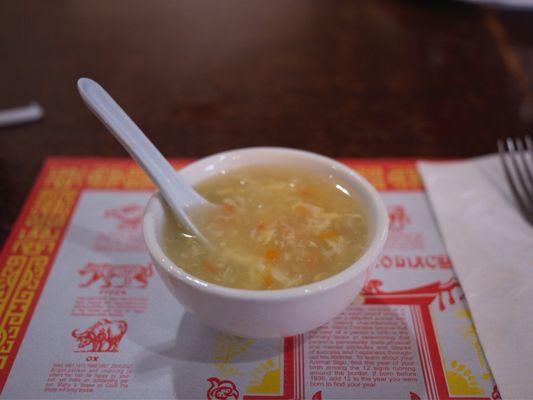 Egg drop soup