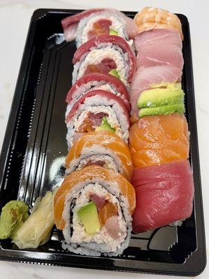 Southlake roll & rainbow roll