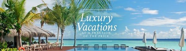 First Class Vacations... We make your dream vacation affordable!