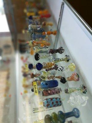 We have glass for all your tobacco needs from $5.