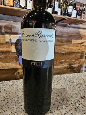 Cab-Sangiovese Front label