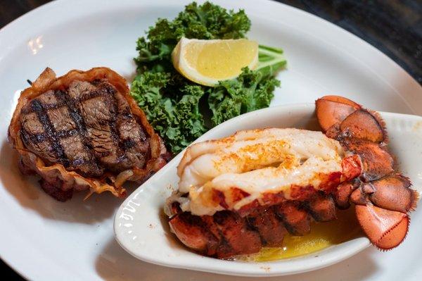 Filet & lobster tail