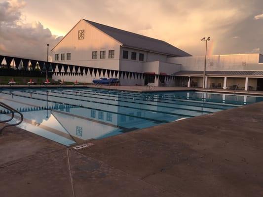 Outdoor lap Pool