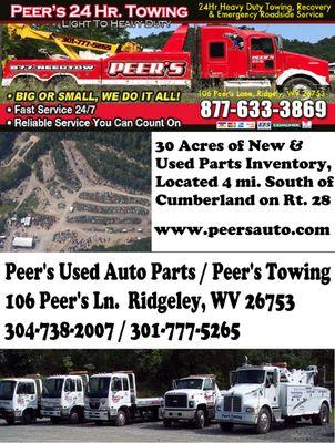 Peer's Used Auto Parts & Towing