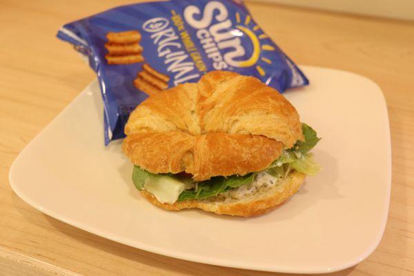 Chicken Tarragon sandwich is a popular favorite.