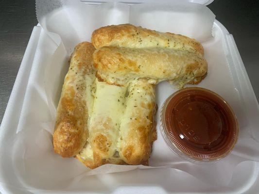 Single order of Cheesy Breadsticks