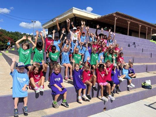 Jr tennis campers