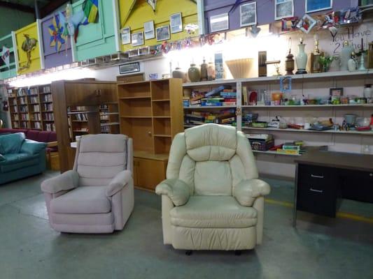 Furniture, Toys, games, books, videos, records, tapes, and lots more!