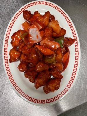 Sweet and sour chicken