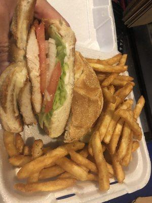 Grilled Chicken Sandwich Deluxe