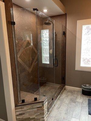 Shower door