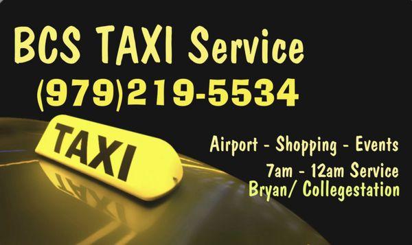 BCS Taxi Service