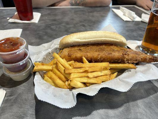 Fish sandwich