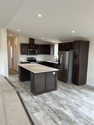 New Kitchen In New Home. Paradise, CA