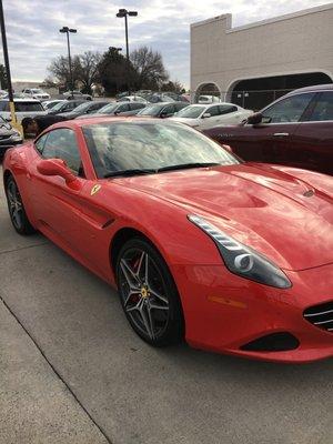 2014 ferrari convertible