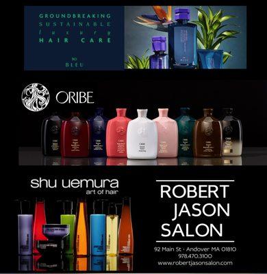 Best hair products in town! Featuring Oribe, R&Co Bleu AND She Uemura Art of Hair!