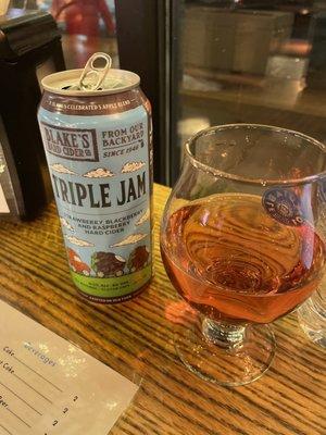 Triple Jam Cider