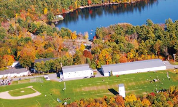 Bridgton Sports Camp Fields and Lake