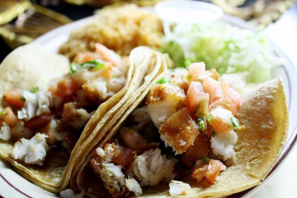 Baja Fish Tacos--