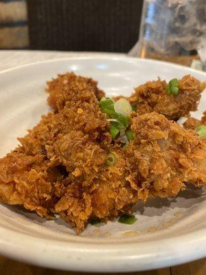 Butter milk fried veal