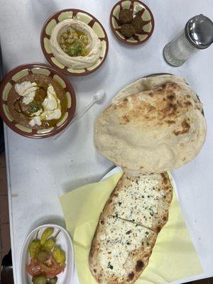 Arabic breakfast traditional