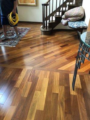 Custom hardwood