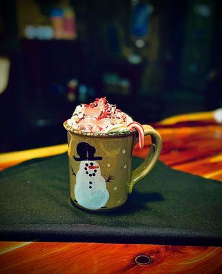 Hot spiced chocolate