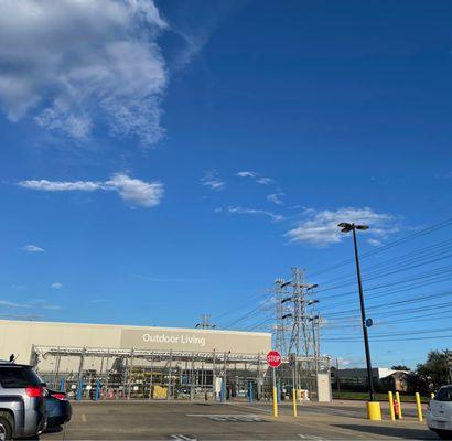 Beautiful afternoon at Walmart!