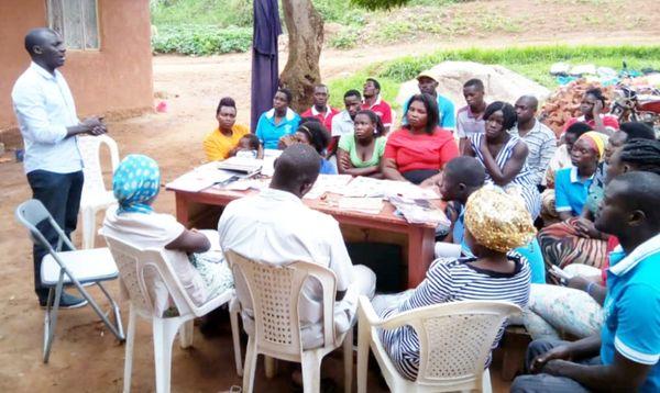 Village Hope International Partners and Stakeholders in a sensitization Meeting.