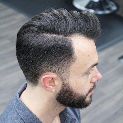 Classic gentleman haircut by Beto Arechiga