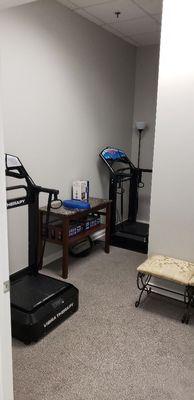 Vibration plate therapy