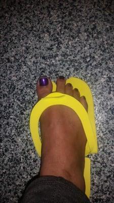 My pedicure