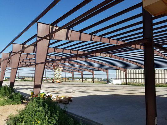 Steel Building Frame