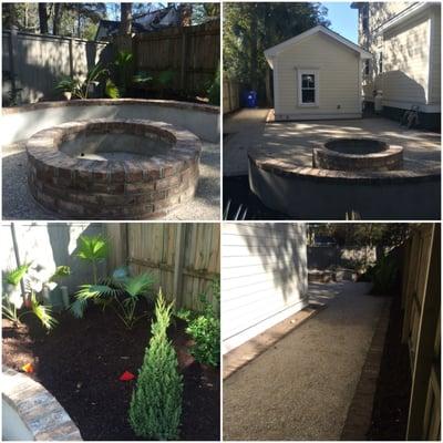 Thank you yardworks for our new awesome backyard patio & firepit!