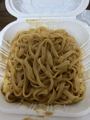 Peanut butter noodles