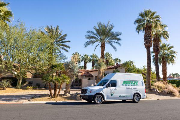 Breeze Air Conditioning has been Palm Desert's trusted HVAC company since 1980.