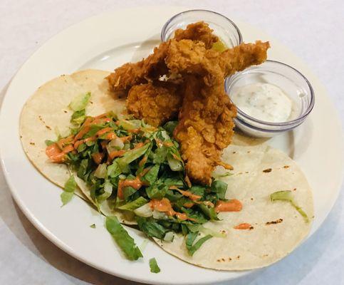 Crispy chicken Taco