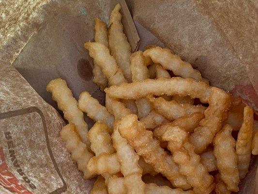 Salty *ss fries , after asking for "light salt"