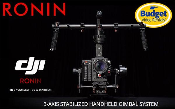 Rent a DJI Ronin 3-Axis Stabilized Gimbal at Budget Video